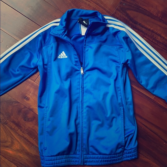 boys blue adidas jacket